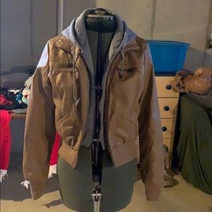 Very cute jacket w/hoodie.